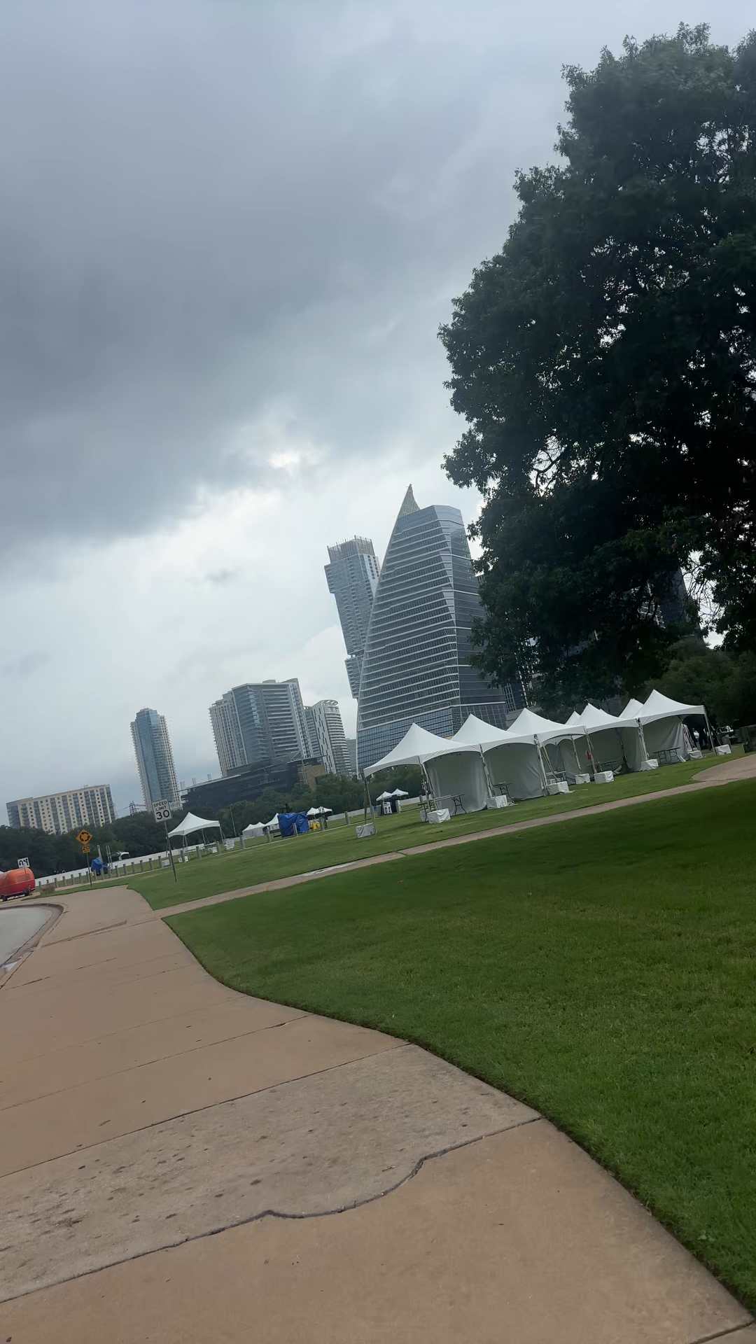 Festival Setup Begins