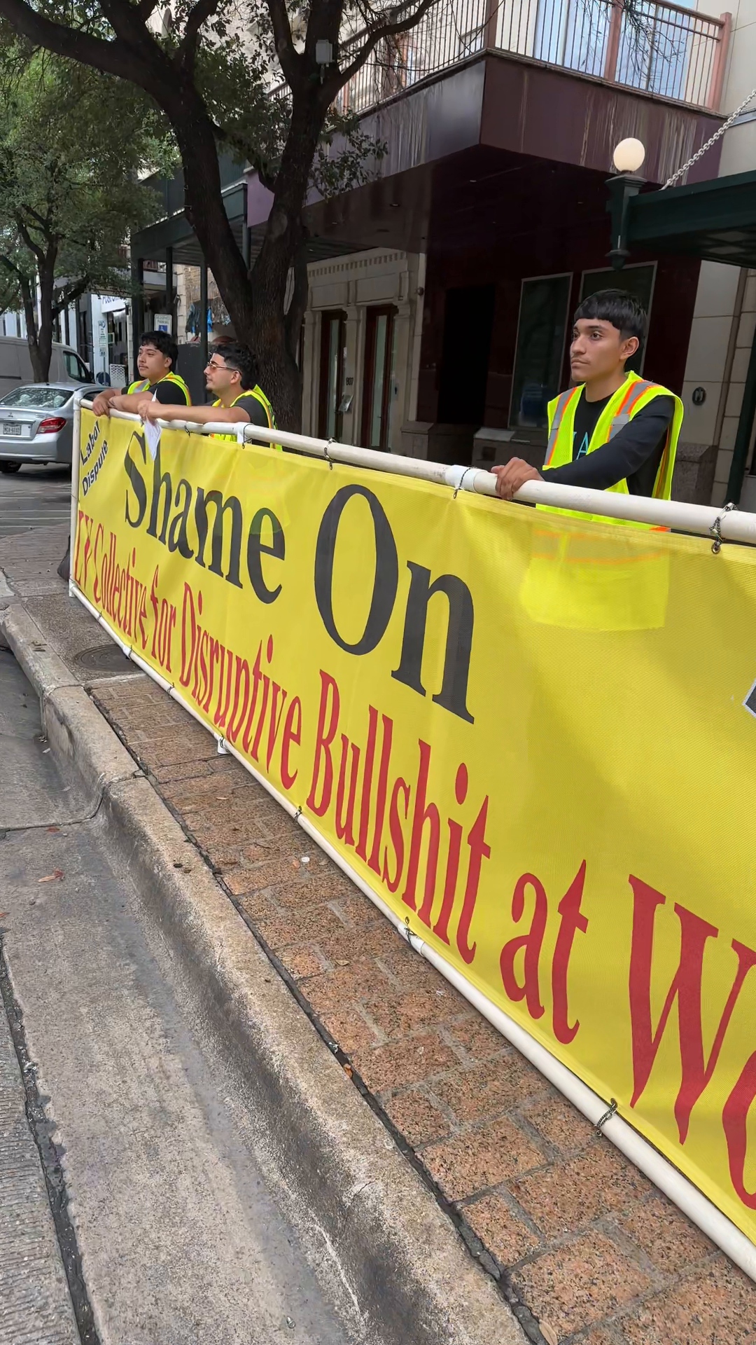 Labor Dispute Protest