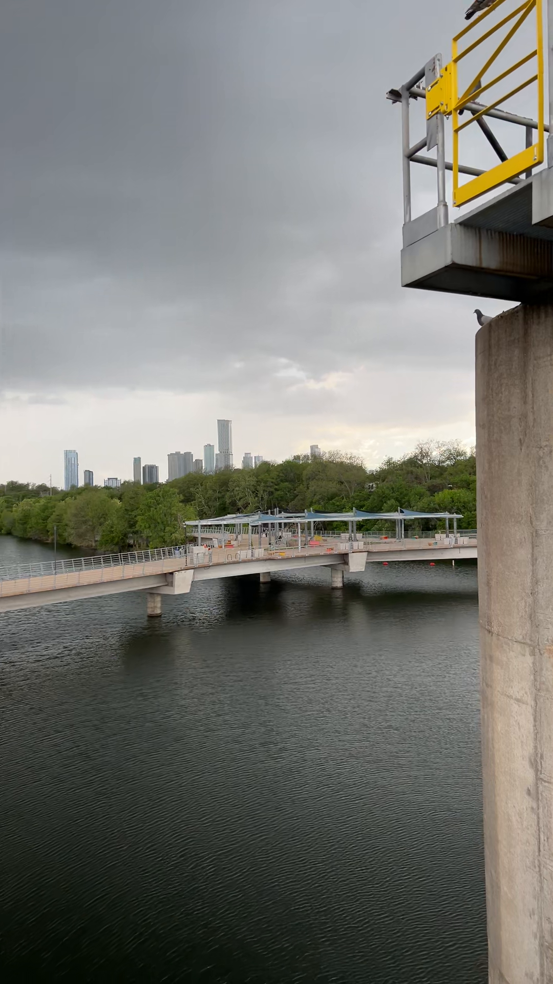 Ominous Skies Over City