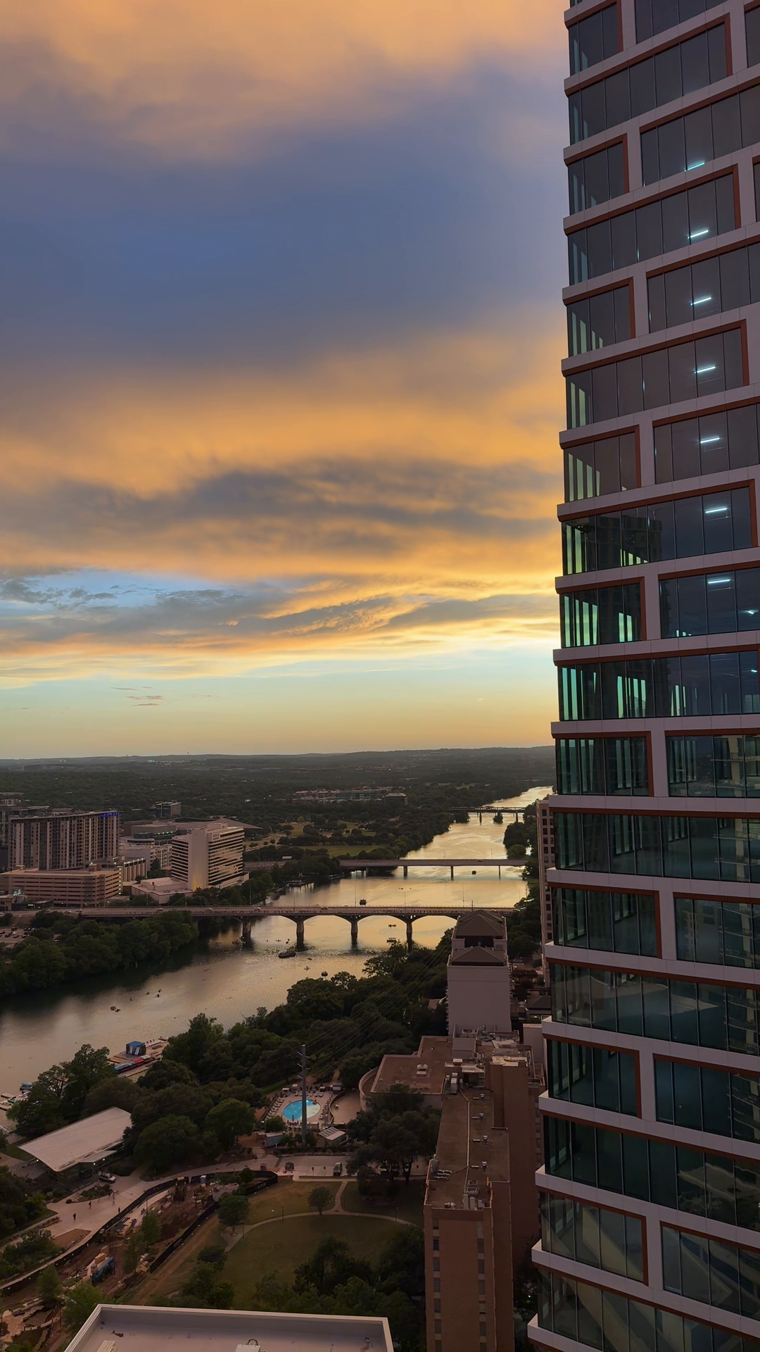 Austin's Sunset Spectacle