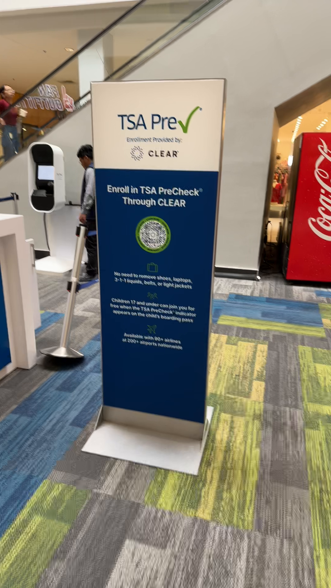 TSA PreCheck at Mall