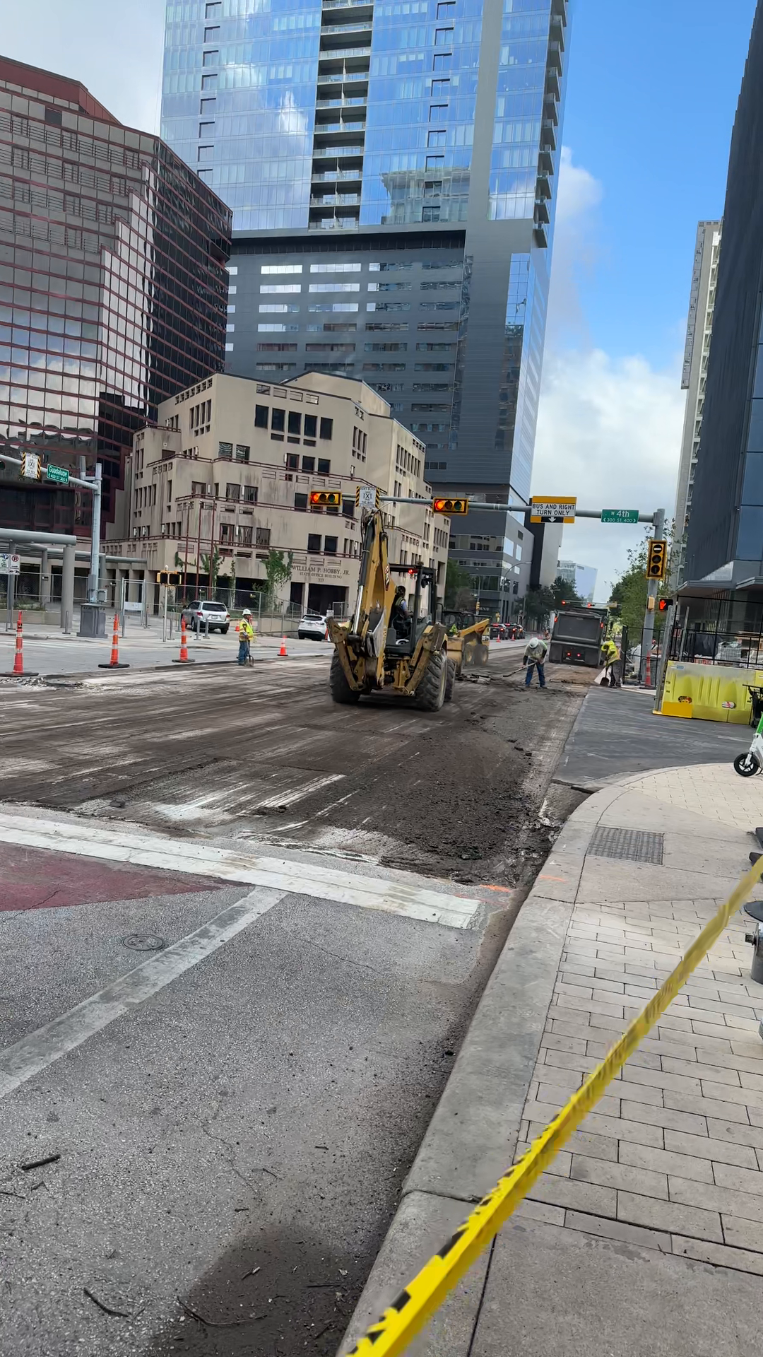 Downtown Roadwork Chaos