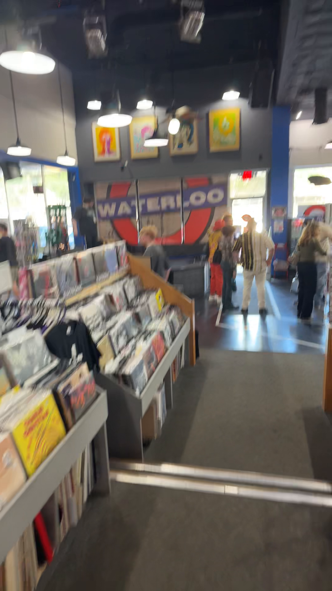 Record Store Scene