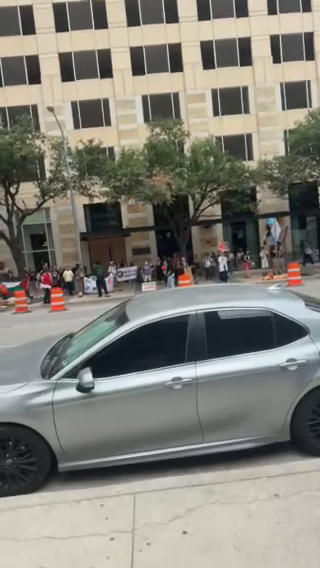 City Protest Unfolds