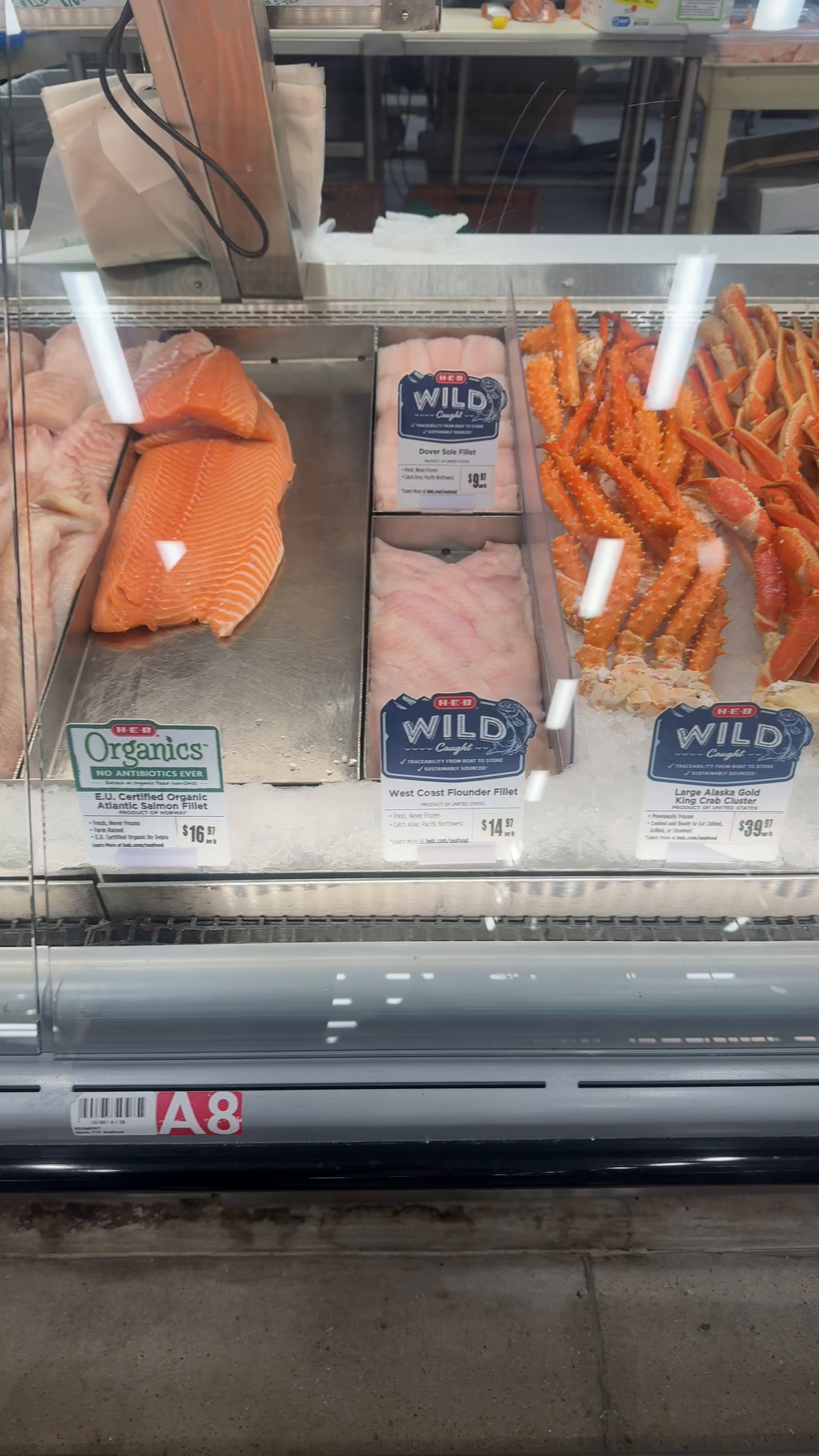 HEB Seafood Selection
