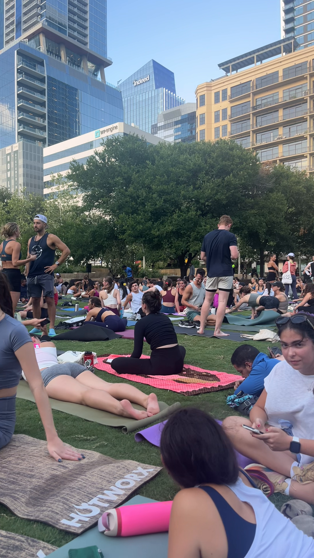 Yoga at Republic Square