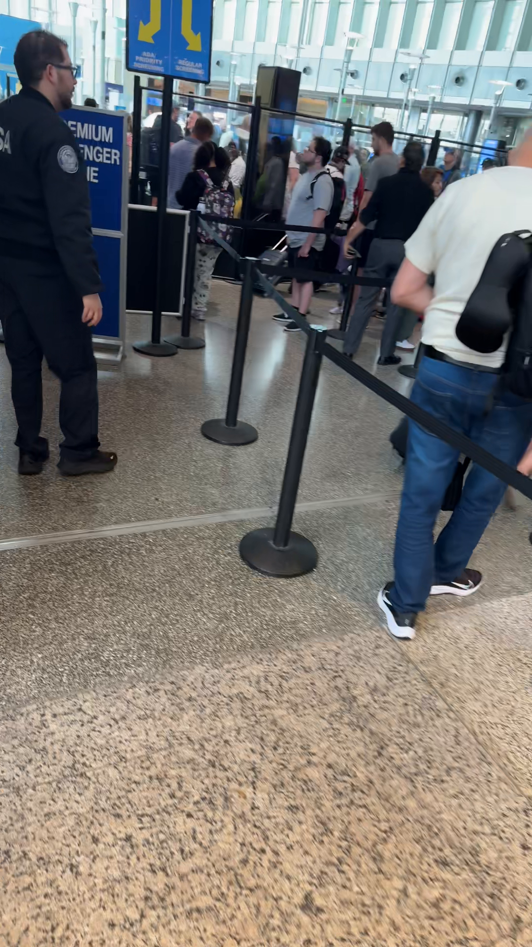 TSA Queue Chaos